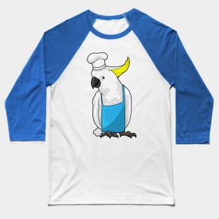 Parrot as Chef with Cooking hat Baseball T-Shirt